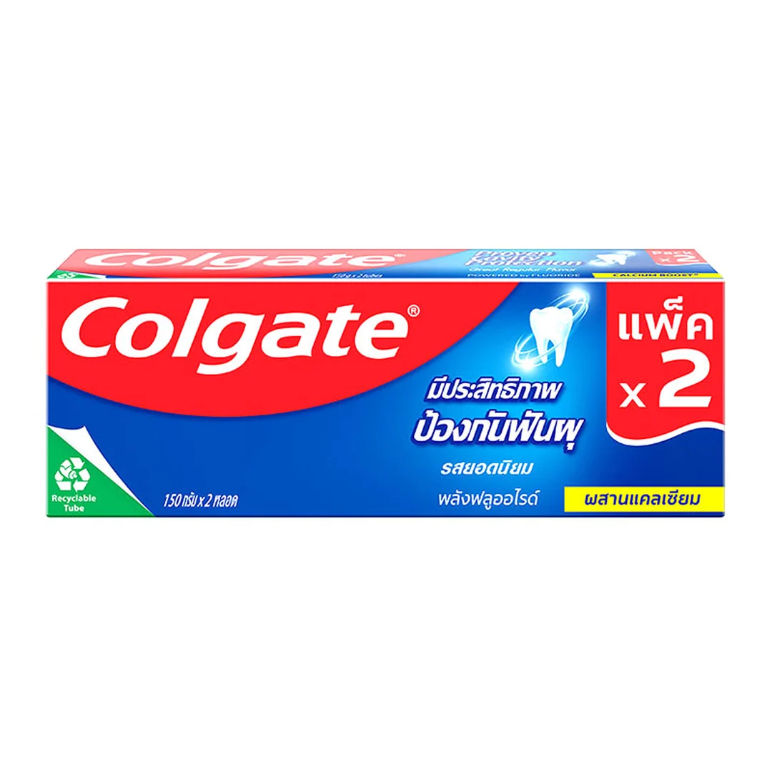 COLGATE Toothpaste Great Regular Flavor (New Formula) 150 g x 2