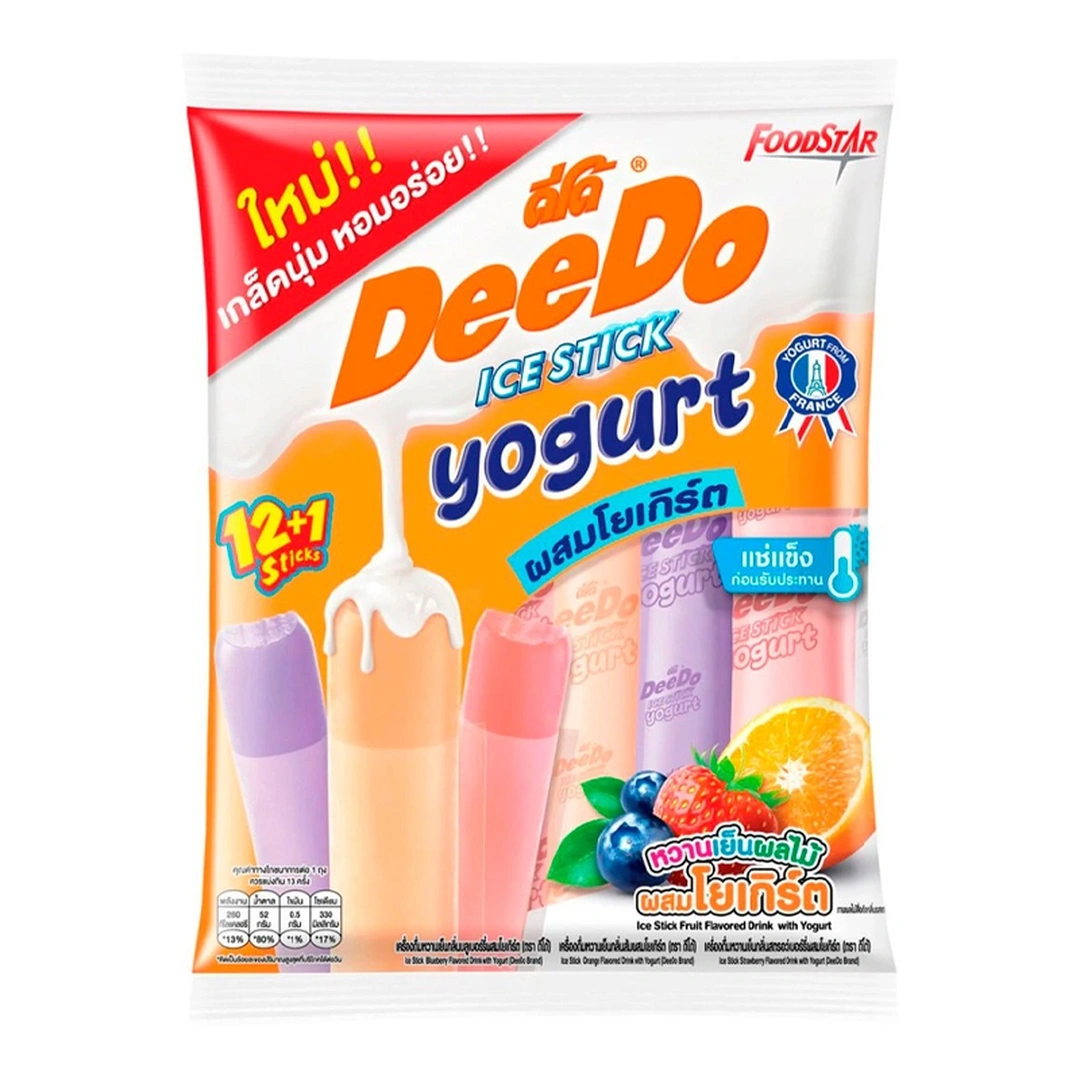 DEEDO Lollipops Yoghurt 35 ml 26 pcs