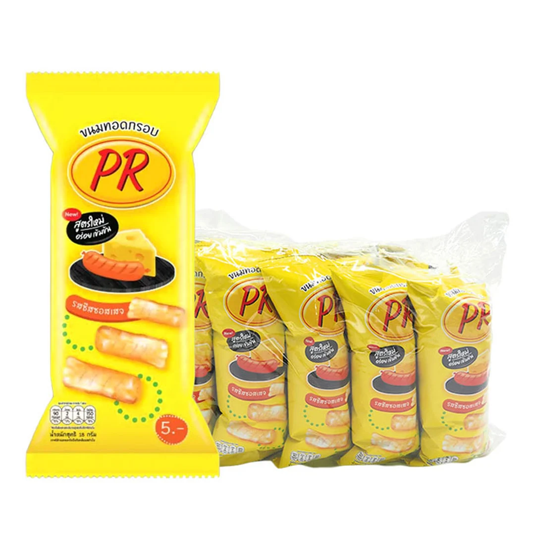 PR Crispy Snack Cheese & Sausage 18 g x 12