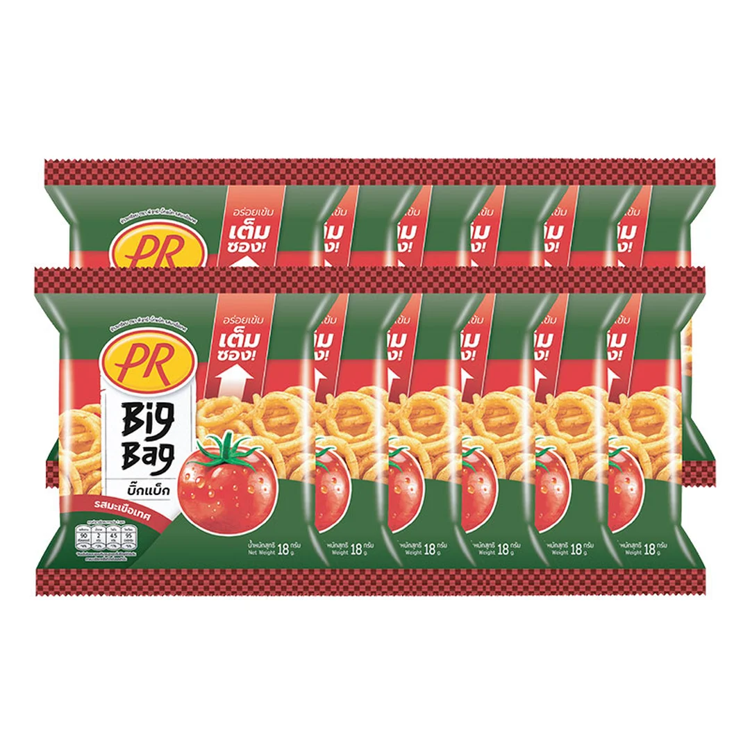 PR Rice Cracker Tomato Flavour 18 g x 12
