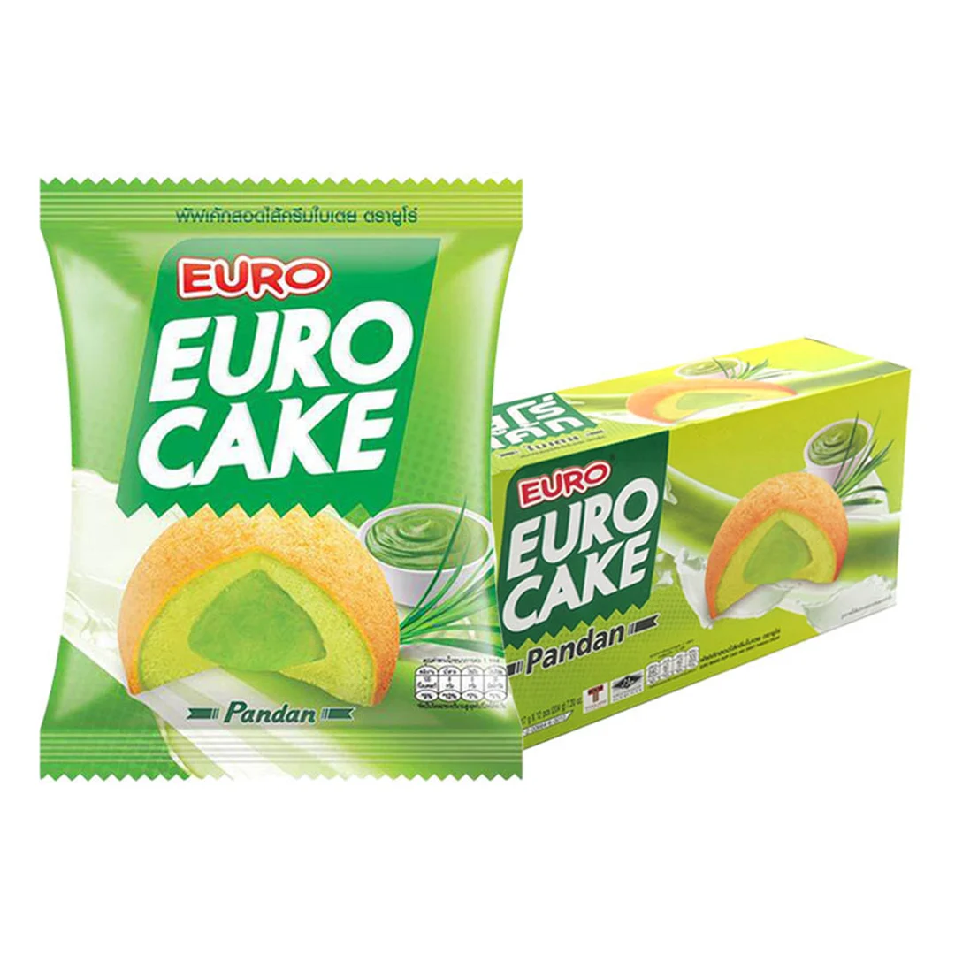 EURO Cake Pandan 17 g x 12