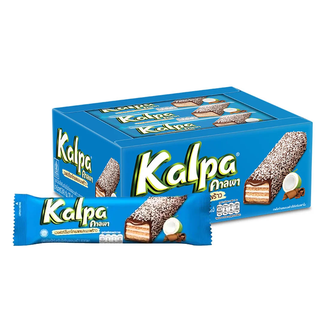 KALPA Wafer Cokelat Kelapa 20 g x 12