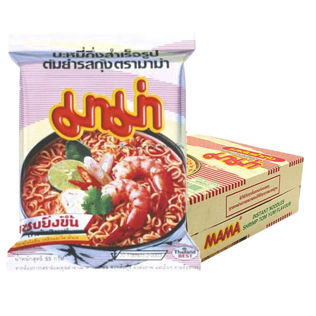 MAMA Instant Noodles Shrimp Tom Yum 55 g x 30
