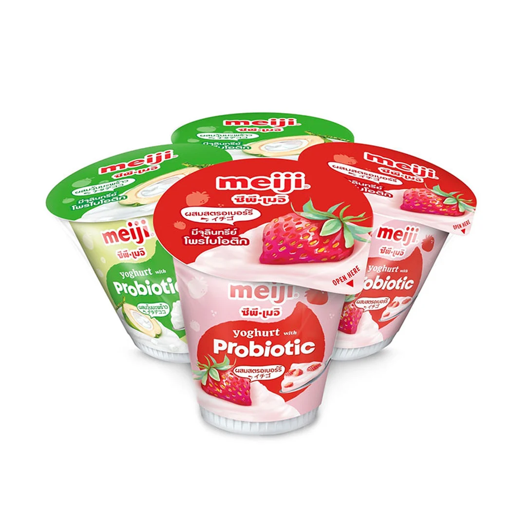 MEIJI Yogurt Mix Flavoured 135 g x 4