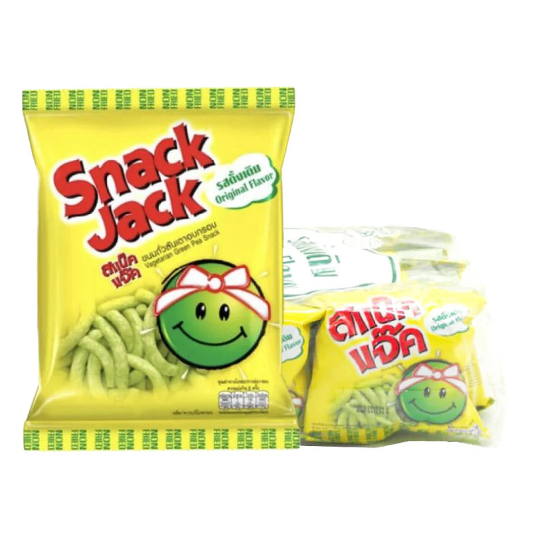 SNACK JACK Green Pea Snack Original 15 g x 12