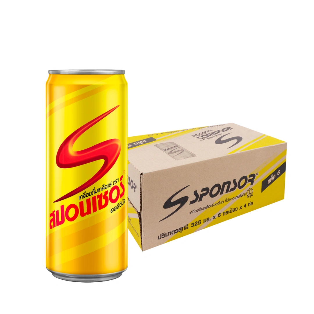 SPONSOR Sleek Can Original 325 ml x 24